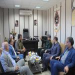 دیدار رئیس و اعضای شورا با فرمانده ناحیه مقاومت بسیج اسلامشهر
